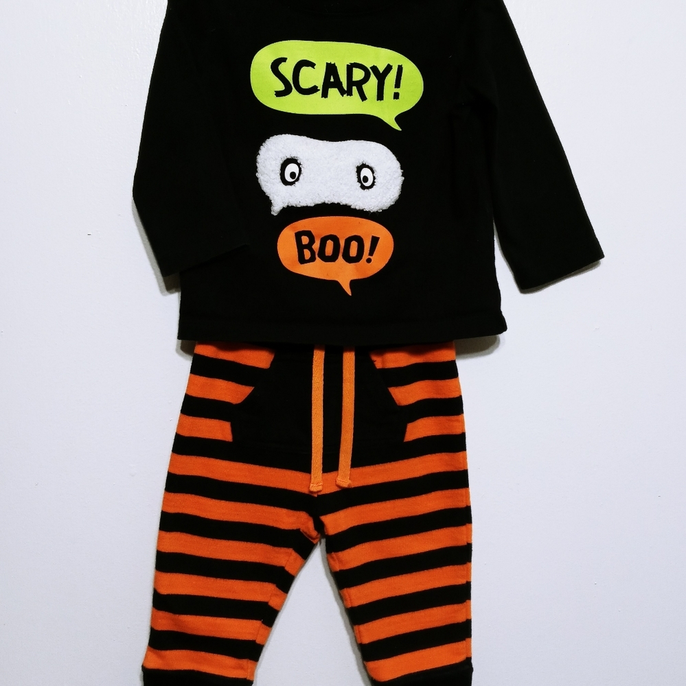 NWT kids 2 piece Halloween pajama set
